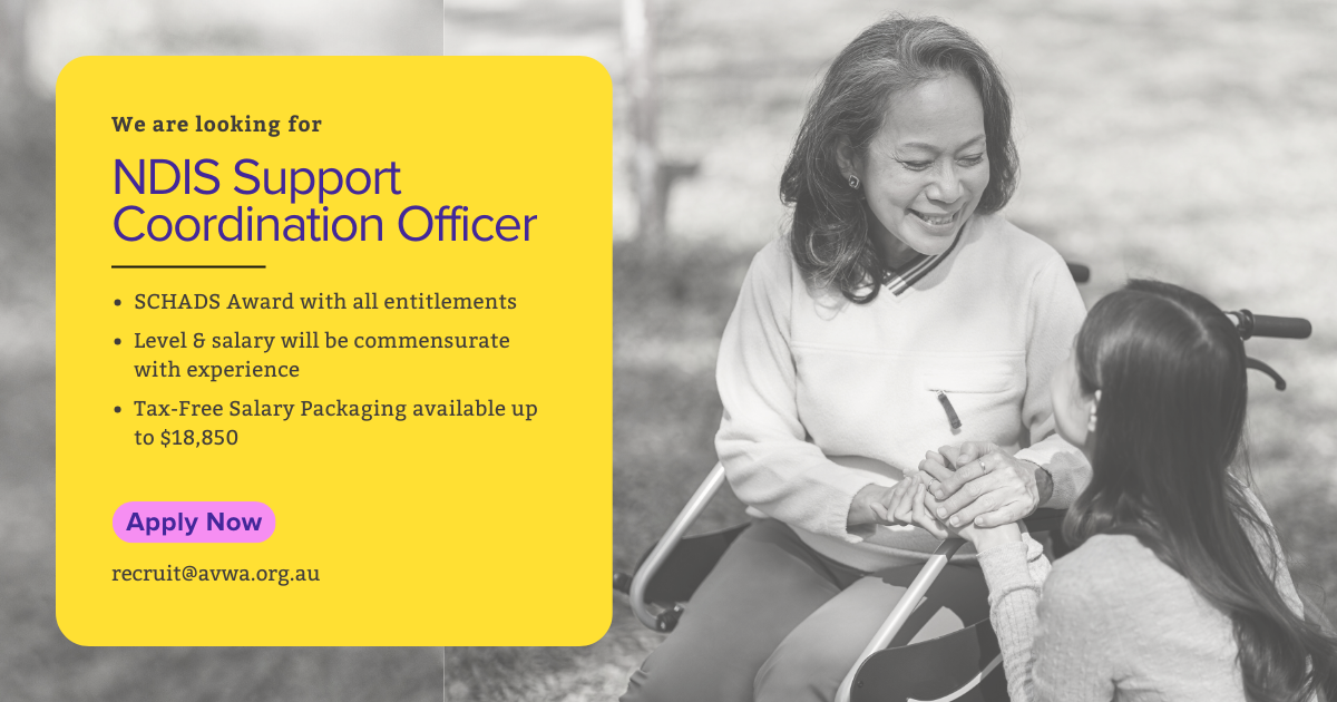 Become Our NDIS Support Coordination Officer